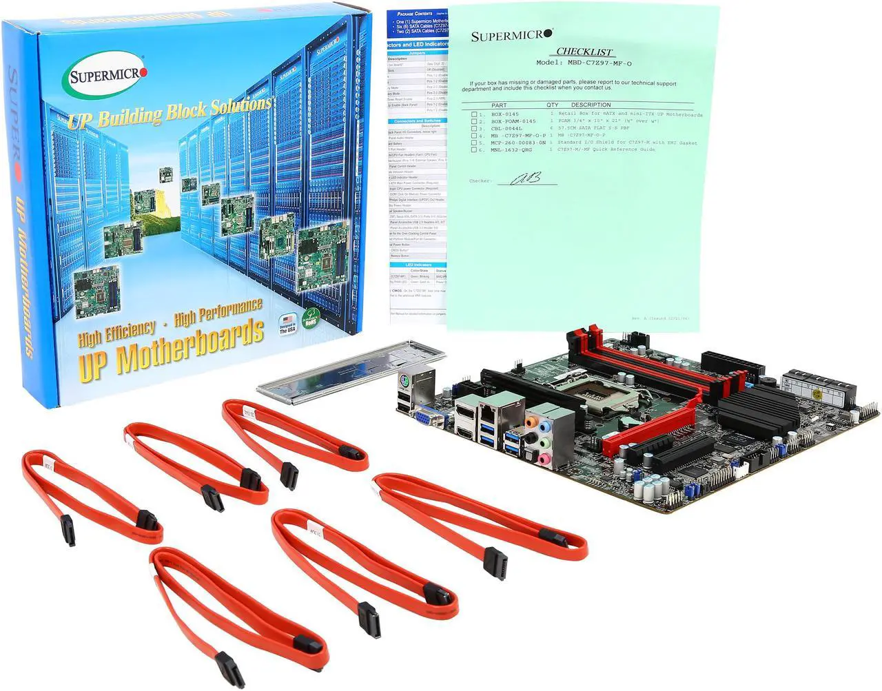 Alt view image 5 of 5 - SUPERMICRO MBD-C7Z97-MF Micro ATX Server Motherboard LGA 1150 Intel Z97 DDR3 3300(OC)