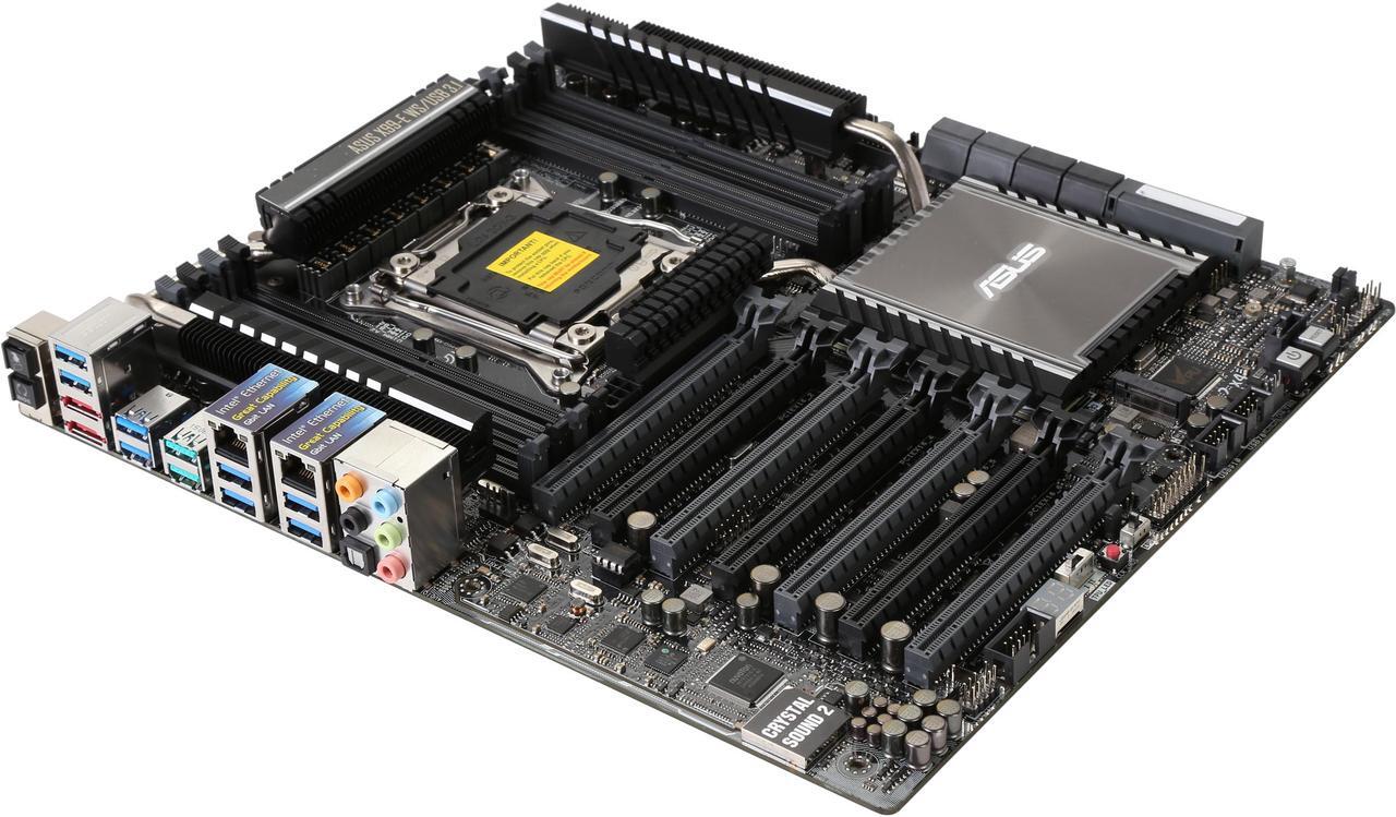 Main image of ASUS X99-E WS/USB 3.1 LGA 2011-v3 Intel X99 USB 3.1 CEB Intel Motherboard