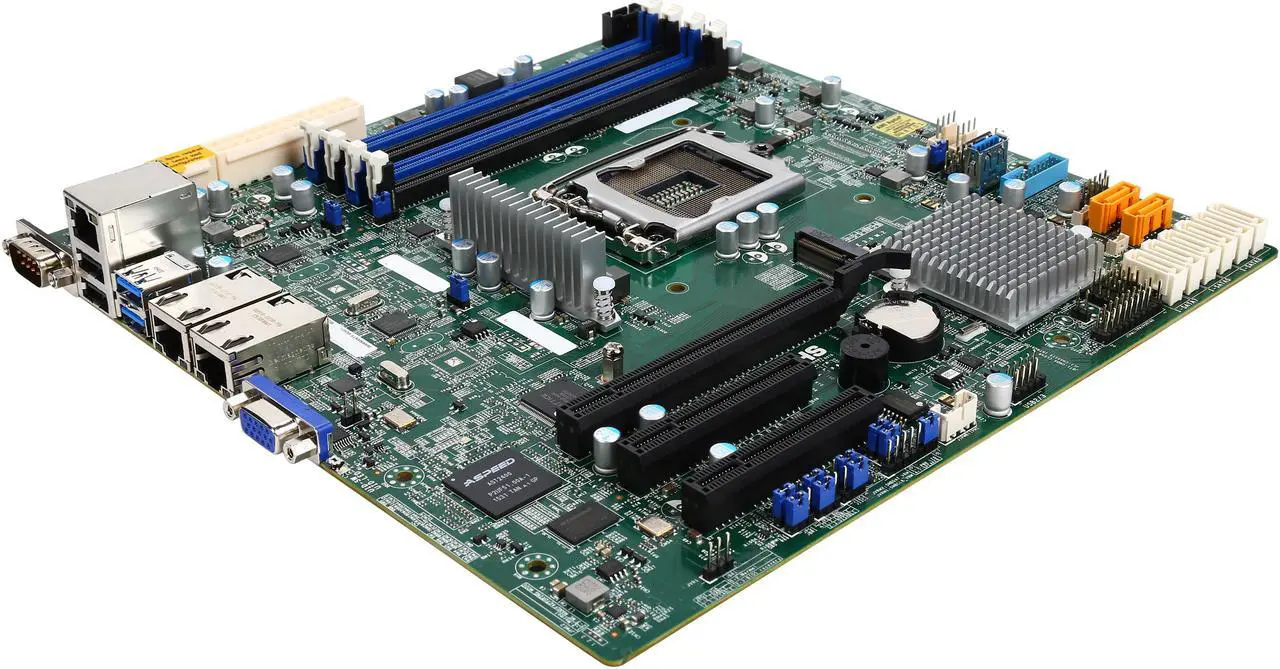 Main image of SUPERMICRO MBD-X11SSH-F-O Micro ATX Server Motherboard LGA 1151 Intel C236