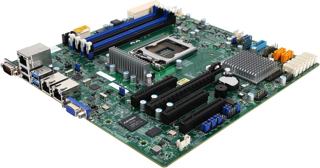 SUPERMICRO MBD-X11SSM-F-O Micro ATX Server Motherboard LGA 1151 Intel C236