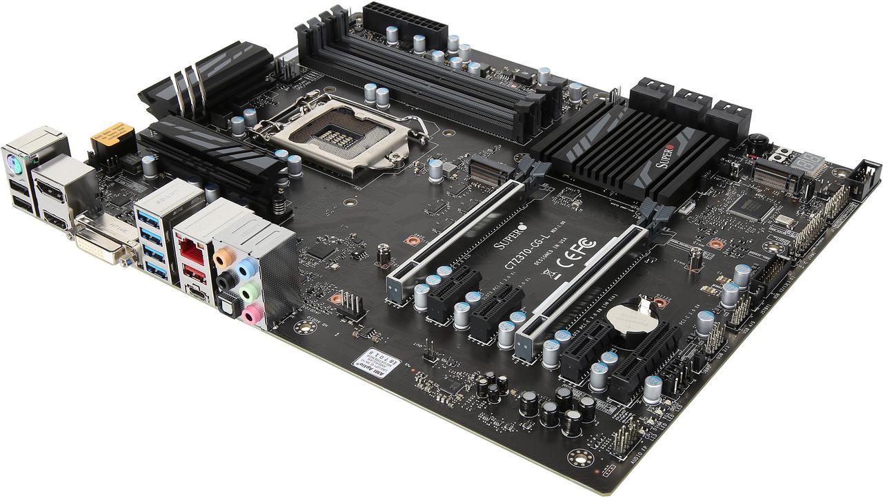 Main image of SUPERMICRO MBD-C7Z370-CG-L-O LGA 1151 (300 Series) Intel Z370 HDMI USB 3.0 ATX Intel Motherboard