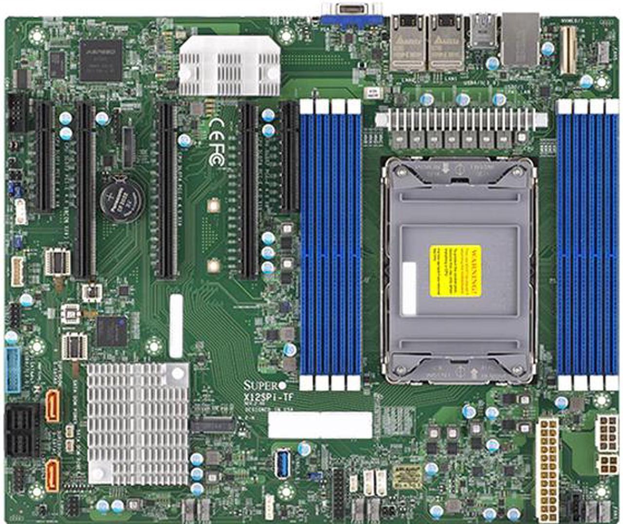 Main image of SUPERMICRO MBD-X12SPI-TF-O ATX Server Motherboard LGA 4189 Intel C621A