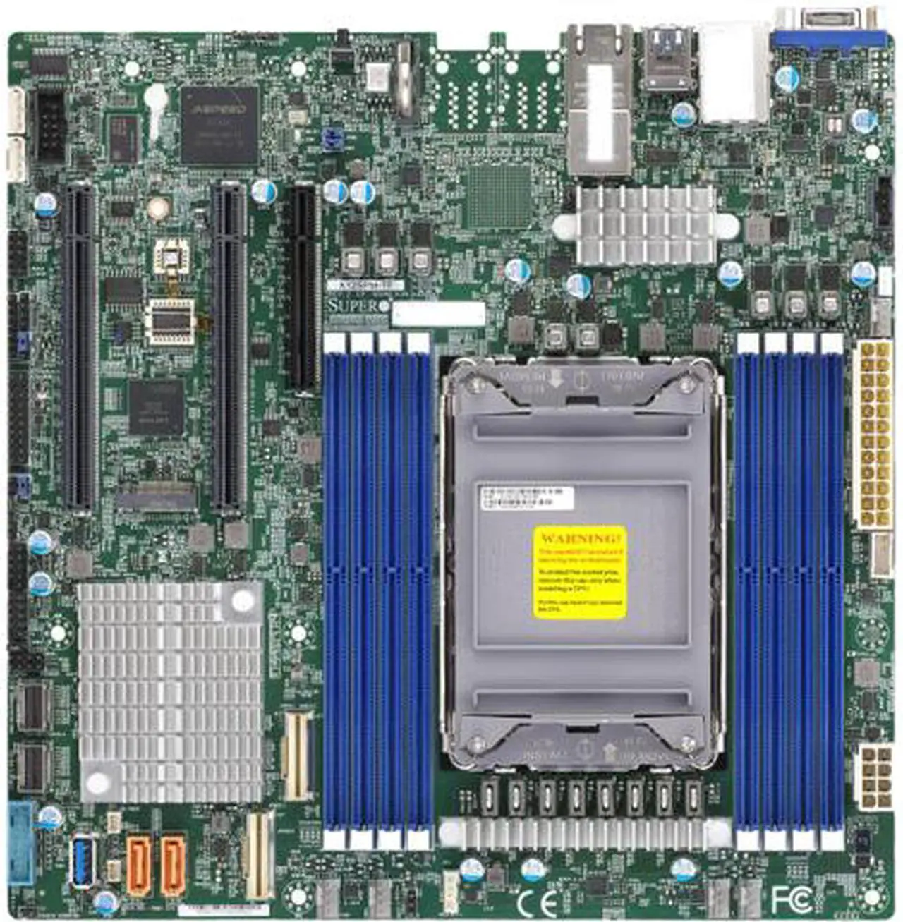 Main image of SUPERMICRO MBD-X12SPM-TF-O Micro ATX Server Motherboard LGA 4189 Intel C621A