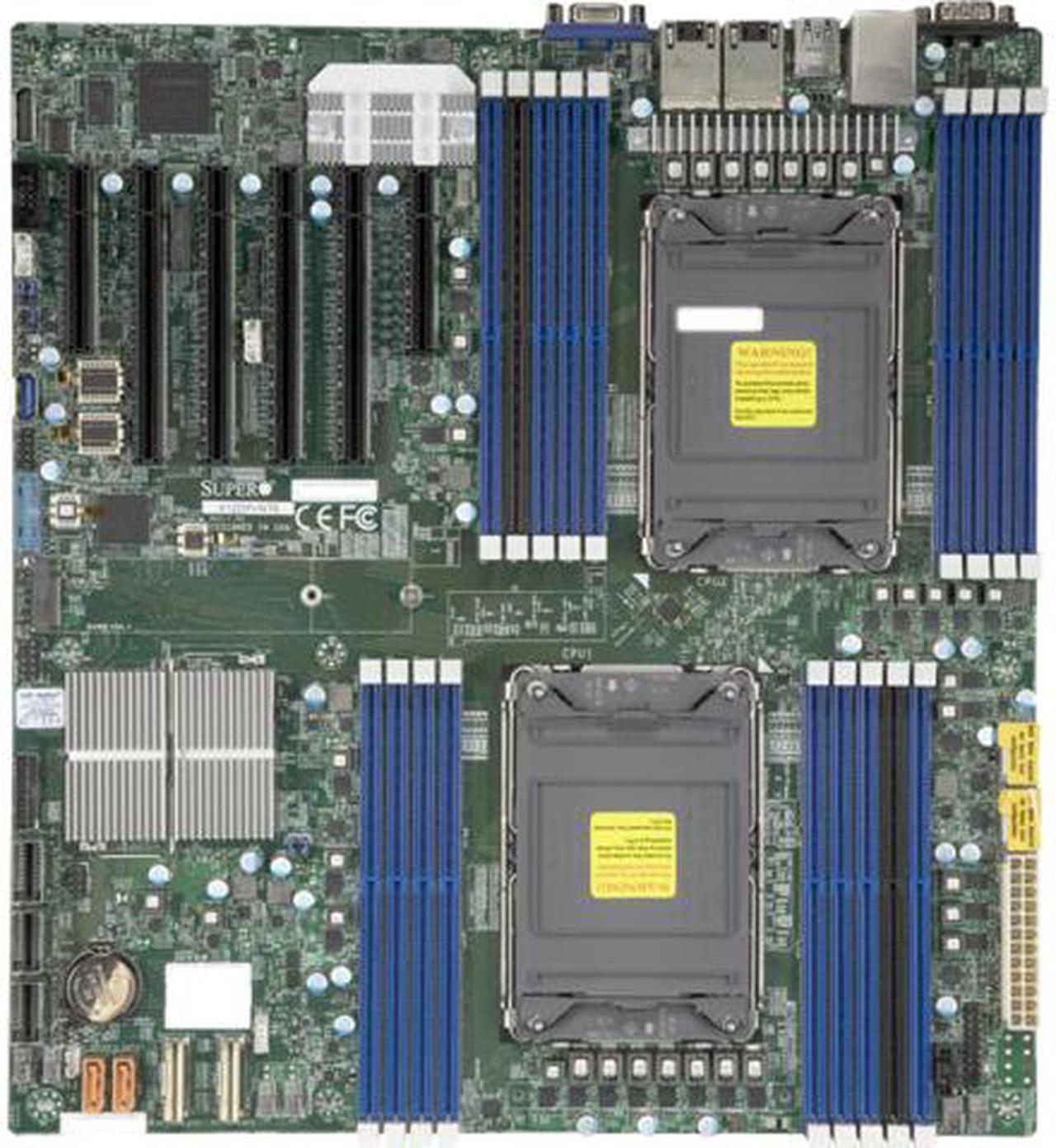 SUPERMICRO MBD-X12DPI-NT6-O Extended ATX Server Motherboard LGA 4189 Intel C621A