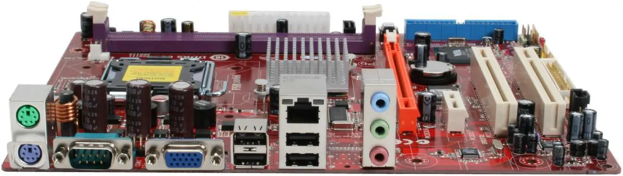 Alt view image 2 of 7 - PC CHIPS P53G LGA 775 VIA P4M900CD Micro ATX Intel Motherboard