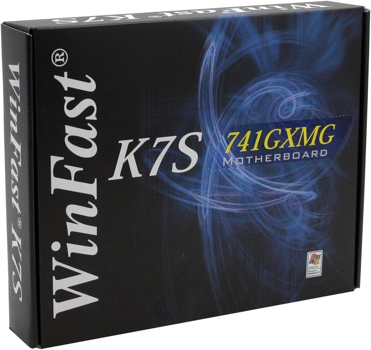 Alt view image 4 of 4 - Foxconn K7S741GXMG-6L 462(A) SiS 741GX Micro ATX AMD Motherboard