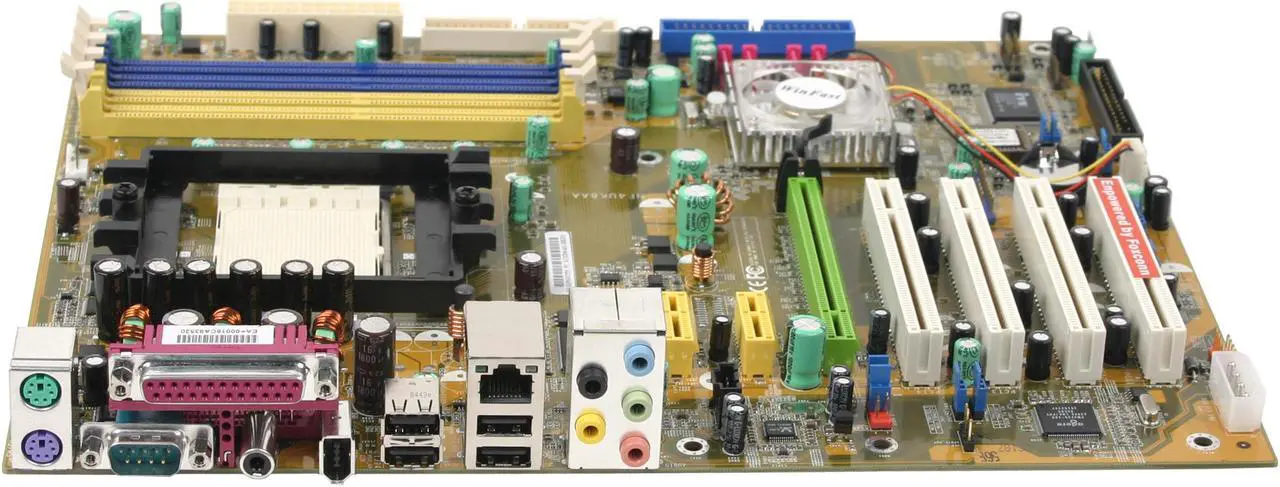 Main image of Foxconn NF4UK8AA-8EKRS 939 NVIDIA nForce4 Ultra ATX AMD Motherboard