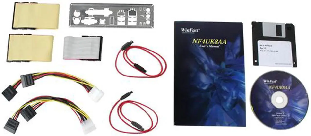 Alt view image 4 of 5 - Foxconn NF4UK8AA-8EKRS 939 NVIDIA nForce4 Ultra ATX AMD Motherboard