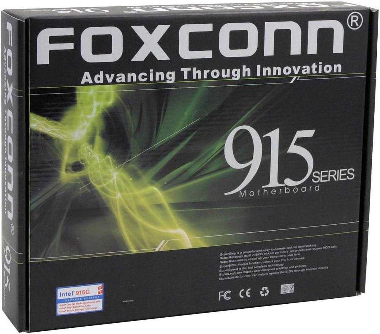 Alt view image 4 of 4 - Foxconn 915A03-G-8KS LGA 775 Intel 915G ATX Intel Motherboard