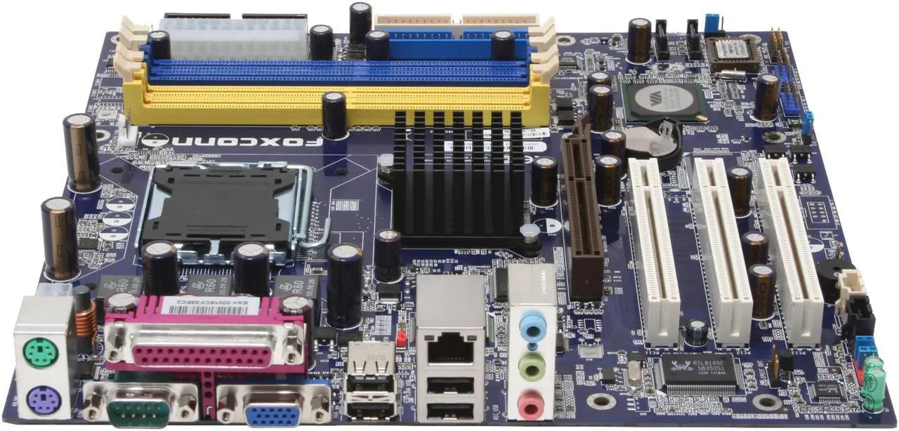 Main image of Foxconn P4M800P7MA-RS2 LGA 775 VIA P4M800 PRO Micro ATX Intel Motherboard