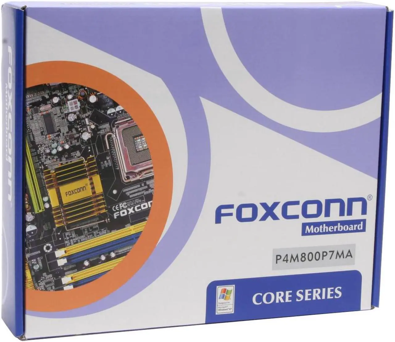 Alt view image 5 of 5 - Foxconn P4M800P7MA-RS2 LGA 775 VIA P4M800 PRO Micro ATX Intel Motherboard