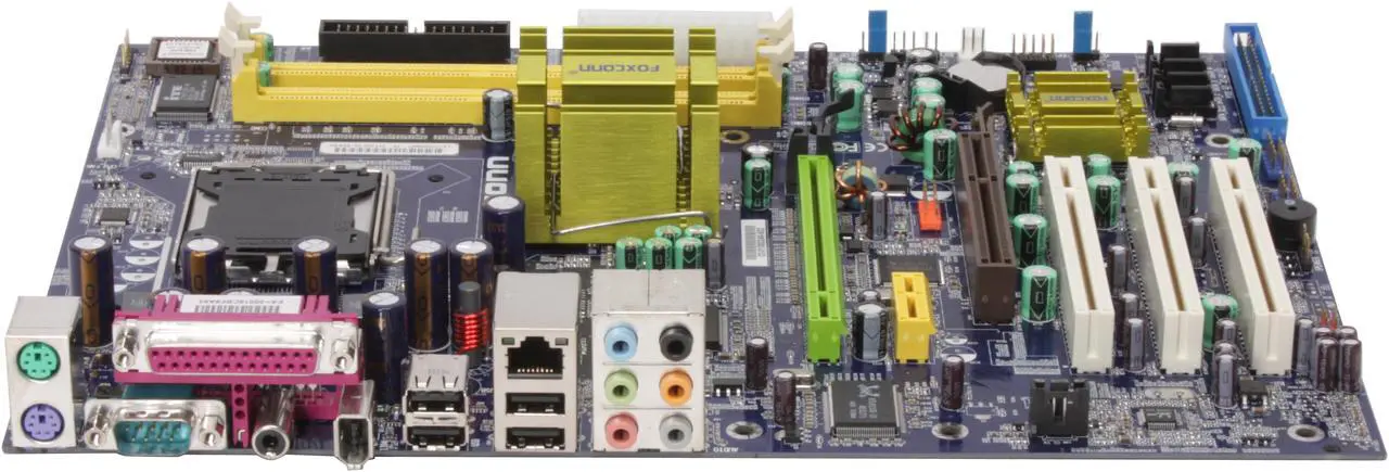 Alt view image 2 of 5 - Foxconn 915PL7AE-8EKRS LGA 775 Intel 915PL ATX Intel Motherboard