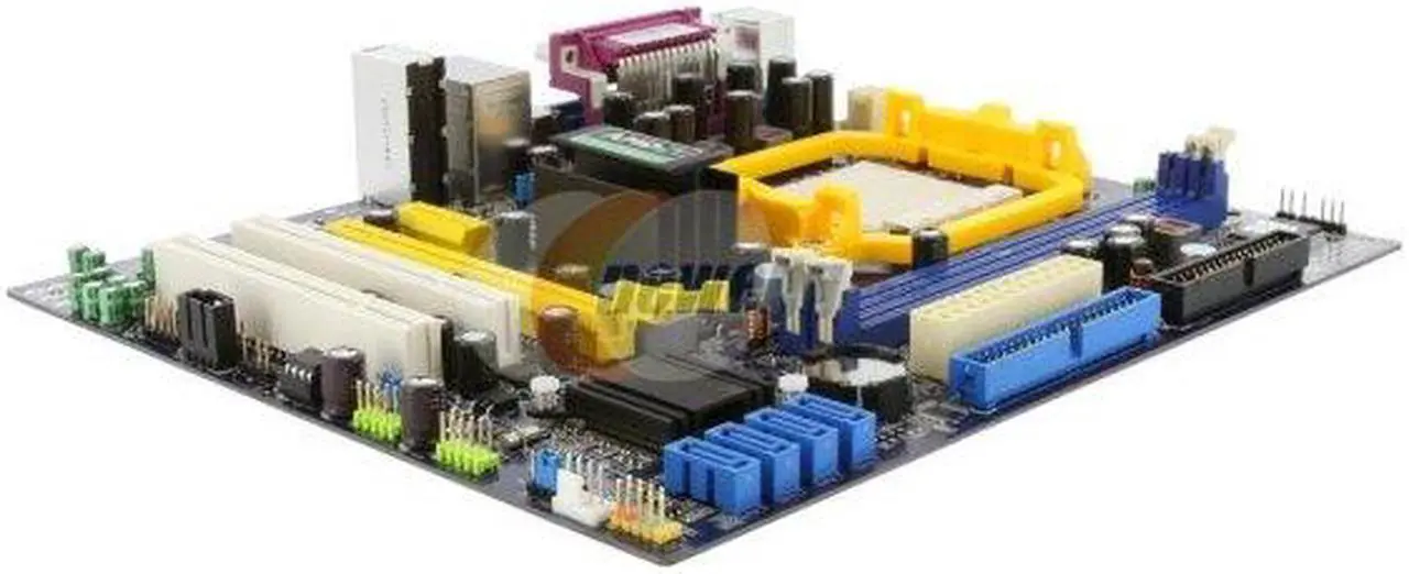 Alt view image 2 of 3 - Foxconn A6VMX2-K AM2+/AM2 AMD 690V Micro ATX AMD Motherboard