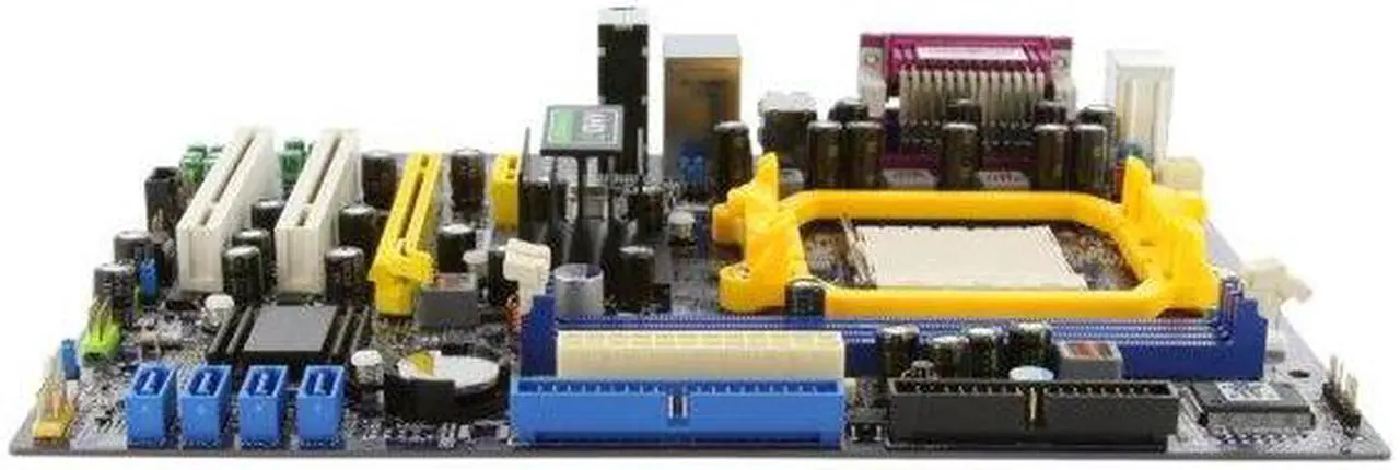 Alt view image 3 of 3 - Foxconn A6VMX2-K AM2+/AM2 AMD 690V Micro ATX AMD Motherboard