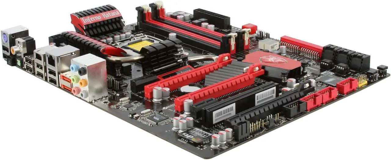 Main image of Foxconn Inferno Katana LGA 1156 Intel P55 ATX Intel Motherboard