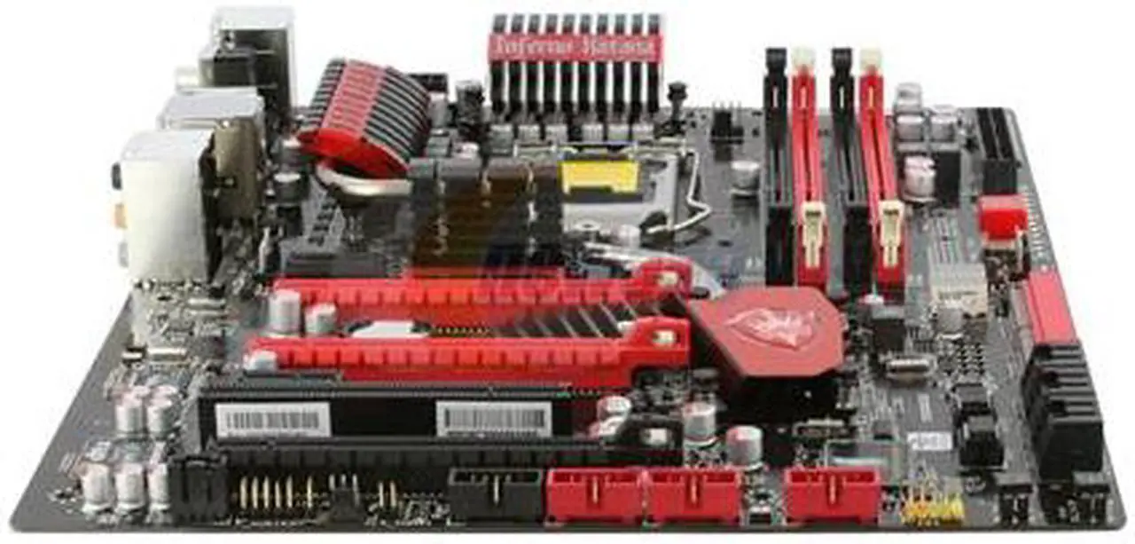 Alt view image 2 of 9 - Foxconn Inferno Katana LGA 1156 Intel P55 ATX Intel Motherboard