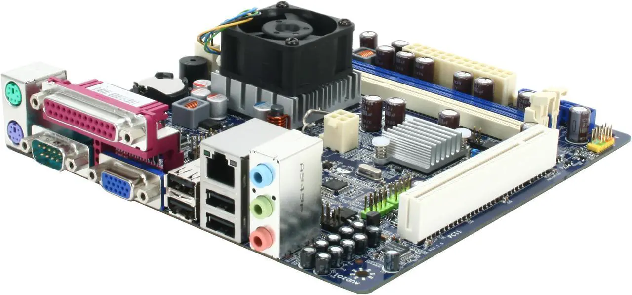 Main image of Foxconn D51S Intel Atom D510 Intel NM10 Mini ITX Motherboard / CPU Combo