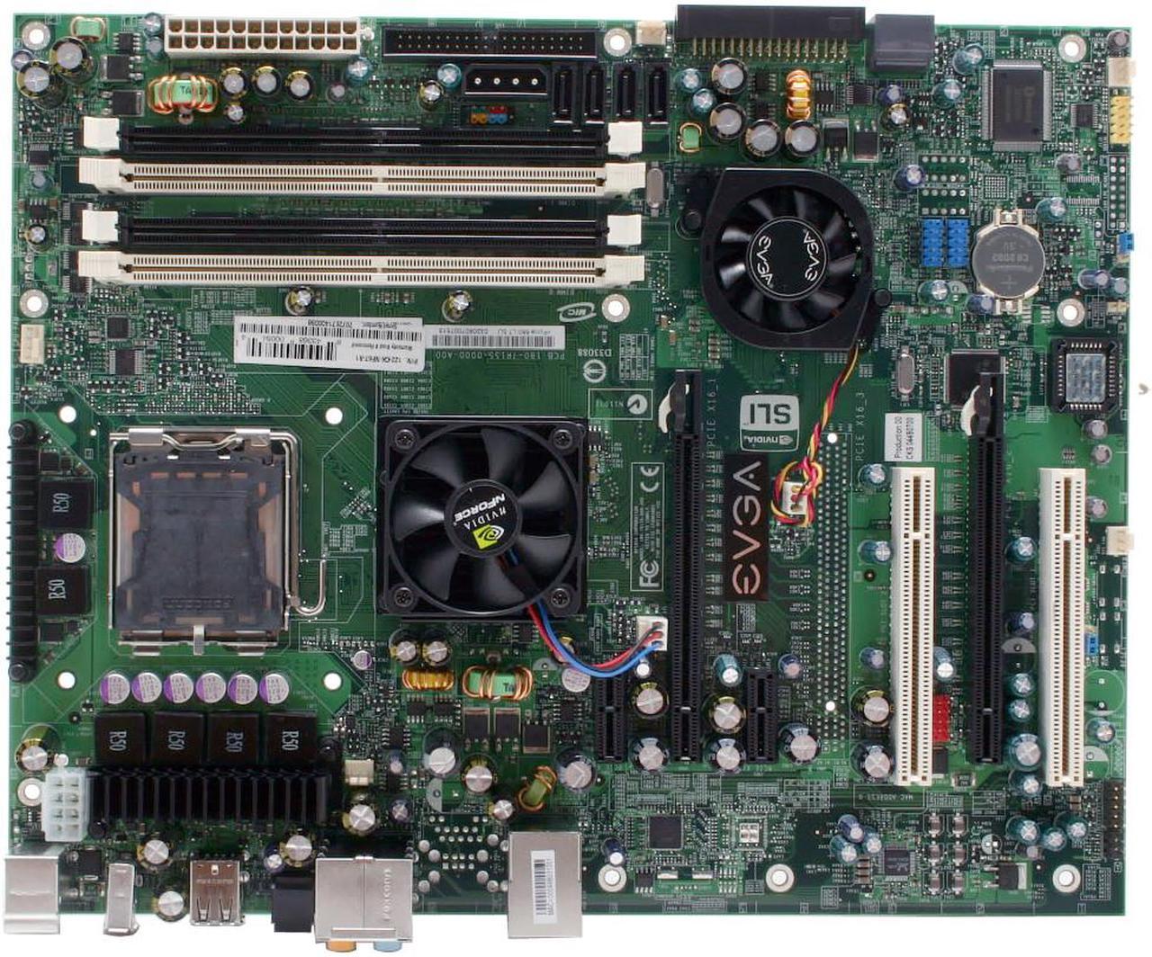 Alt view image 3 of 7 - EVGA 122-CK-NF67-A1 LGA 775 NVIDIA nForce 680i LT SLI ATX Intel Motherboard