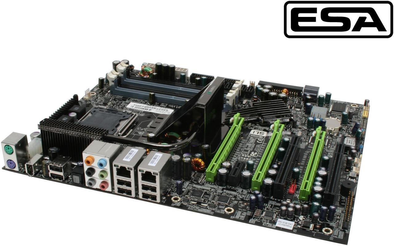 EVGA 132-CK-NF78-A1 LGA 775 NVIDIA nForce 780i SLI ATX Intel Motherboard