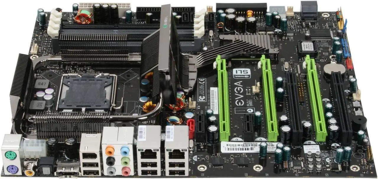 Alt view image 2 of 8 - EVGA 132-CK-NF79-A1 LGA 775 NVIDIA nForce 790i Ultra SLI ATX Intel Motherboard