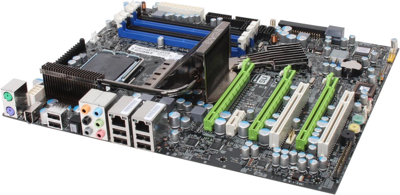 Main image of EVGA 132-YW-E178-A1 LGA 775 NVIDIA nForce 780i SLI FTW ATX Intel Motherboard