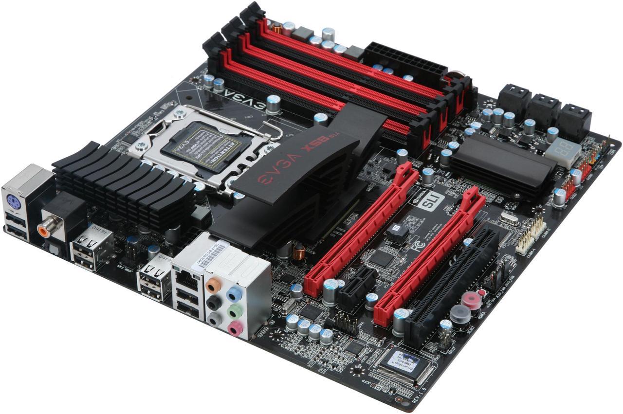 EVGA 121-BL-E756-TR LGA 1366 Intel X58 Micro ATX SLI Micro Intel Motherboard