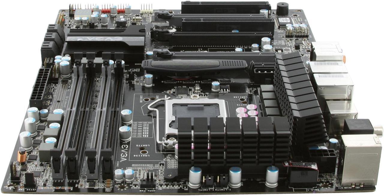 Alt view image 6 of 11 - EVGA P55 FTW SLI 132-LF-E657-KR LGA1156 Intel P55 ATX Intel Motherboard