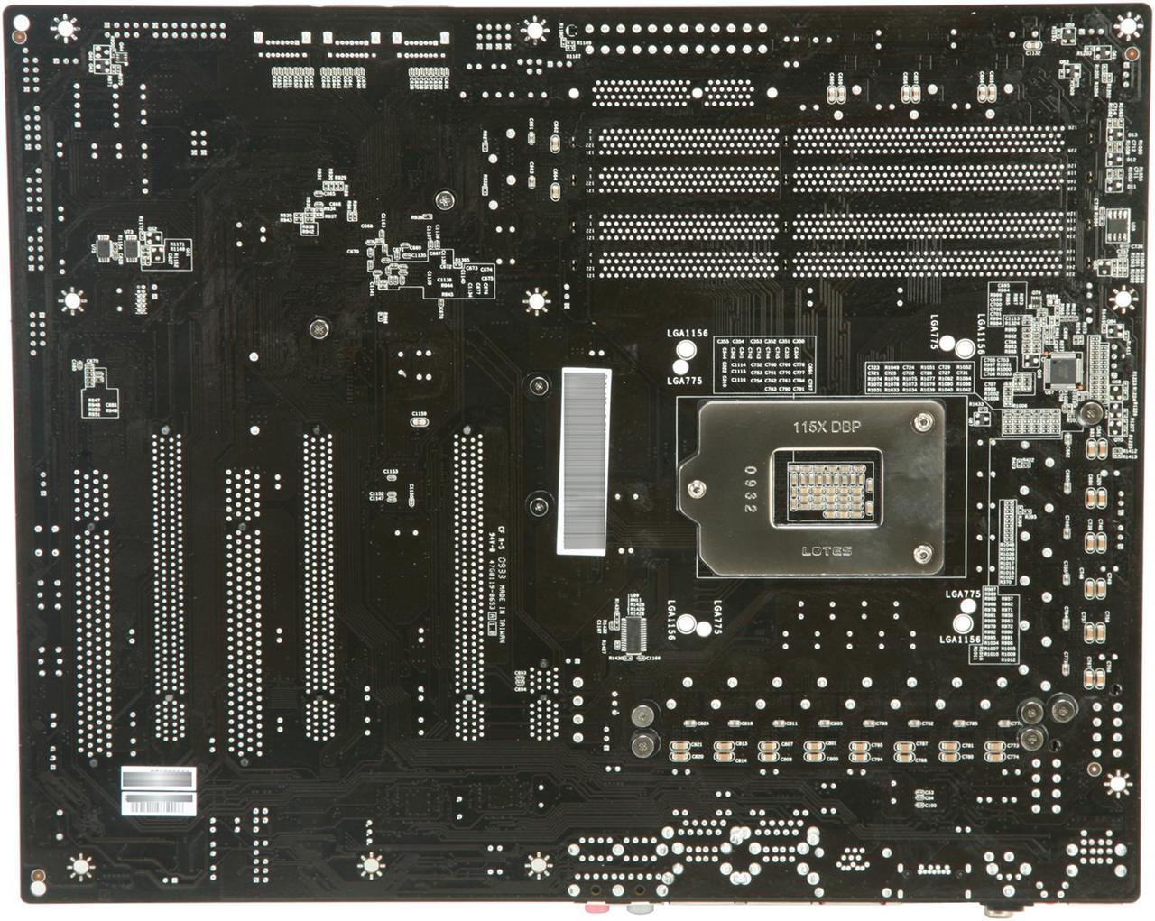 Alt view image 10 of 11 - EVGA P55 FTW SLI 132-LF-E657-KR LGA1156 Intel P55 ATX Intel Motherboard