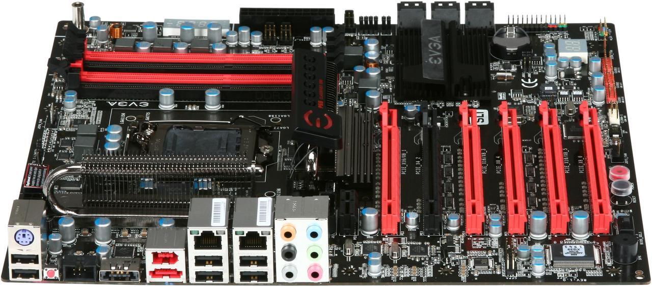 Alt view image 2 of 5 - EVGA 160-LF-E659-KR LGA 1156 Intel P55 Classified 200 SLI Extended ATX Intel Motherboard
