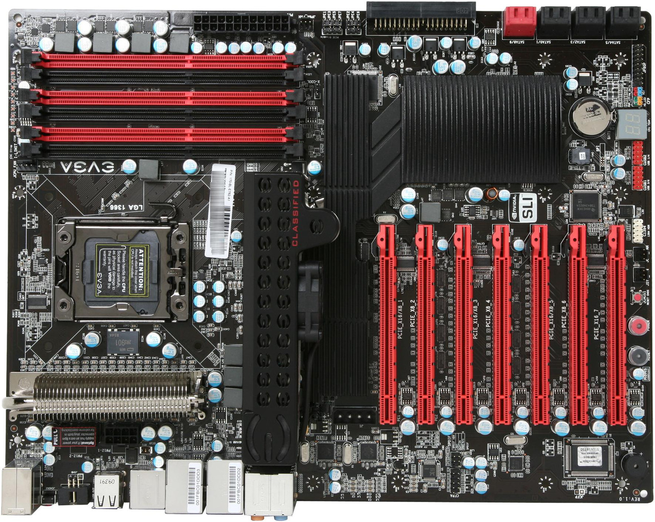 EVGA debuts 4-way SLI GTX 285 Classified and X58 SLI Classified