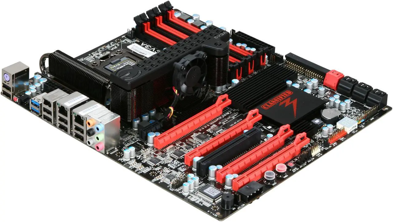 Main image of EVGA 141-GT-E770-A1 LGA 1366 Intel X58 USB 3.0 Extended ATX Intel Motherboard