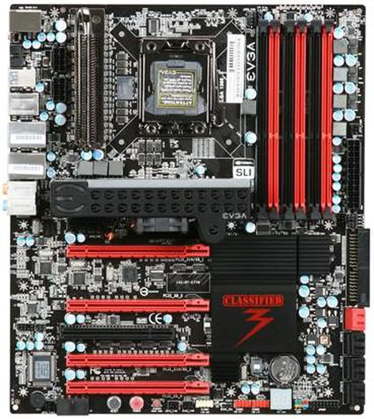 Alt view image 3 of 5 - EVGA 141-GT-E770-A1 LGA 1366 Intel X58 USB 3.0 Extended ATX Intel Motherboard