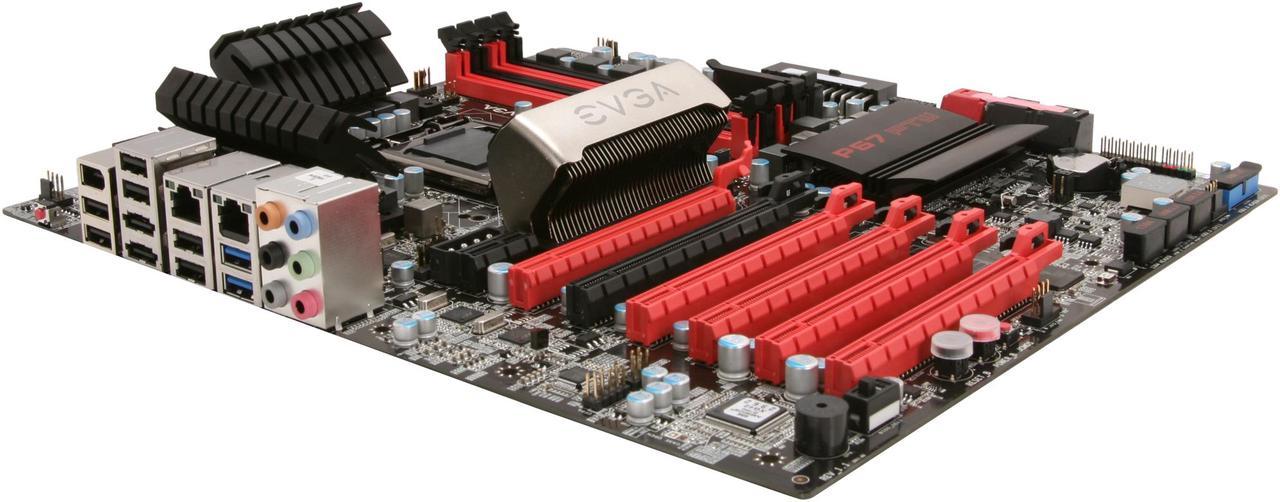 EVGA P67 FTW 160-SB-E679-KR LGA 1155 Intel P67 SATA 6Gb/s USB 3.0 Extended ATX Intel Motherboard