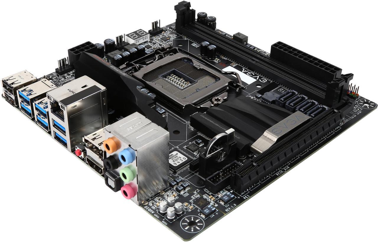 EVGA Z170 Stinger 111-SS-E172-KR LGA 1151 Intel Z170 HDMI SATA 6Gb/s USB 3.0 Mini ITX Intel Motherboard