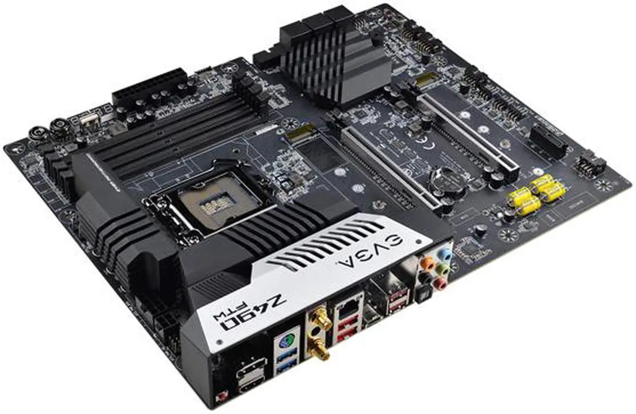 Alt view image 2 of 8 - EVGA Z490 FTW WiFi 122-CL-E497-KR LGA 1200 Intel Z490 ATX Intel Motherboard
