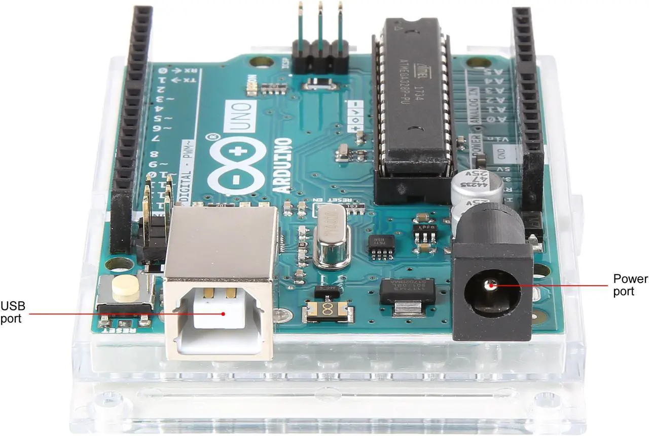 Alt view image 3 of 5 - Arduino Uno Rev3 Microcontroller