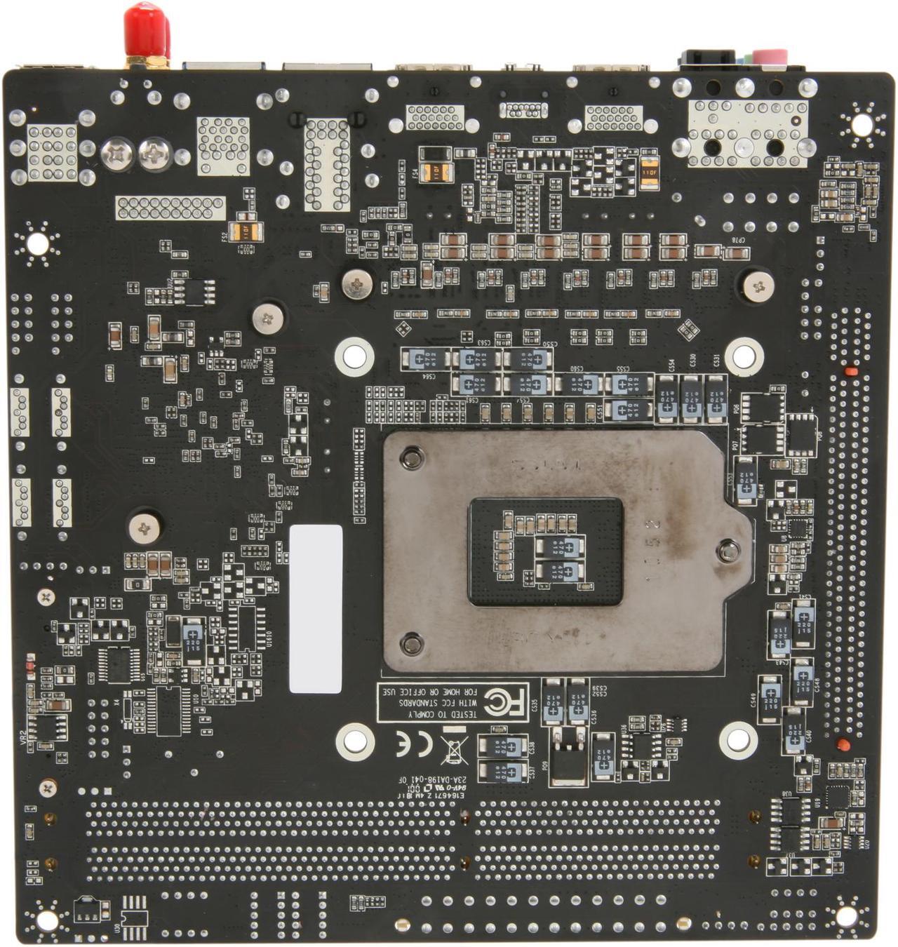 Alt view image 4 of 5 - ZOTAC Z68ITX-A-E LGA 1155 Intel Z68 HDMI USB 3.0 Mini ITX Intel Motherboard
