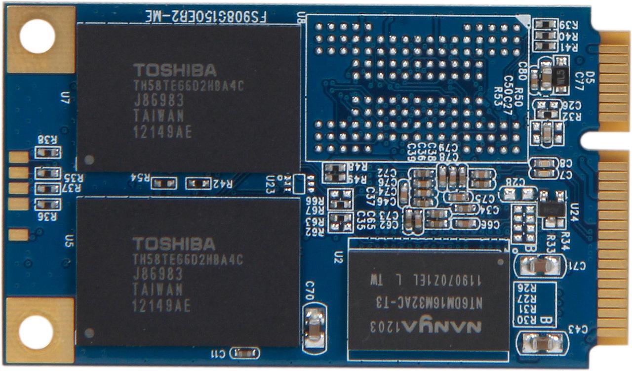 Alt view image 2 of 2 - ECS Gift Model 88B146-032300 mSATA (Mini PCIe) 32G SSD Solid State Disk