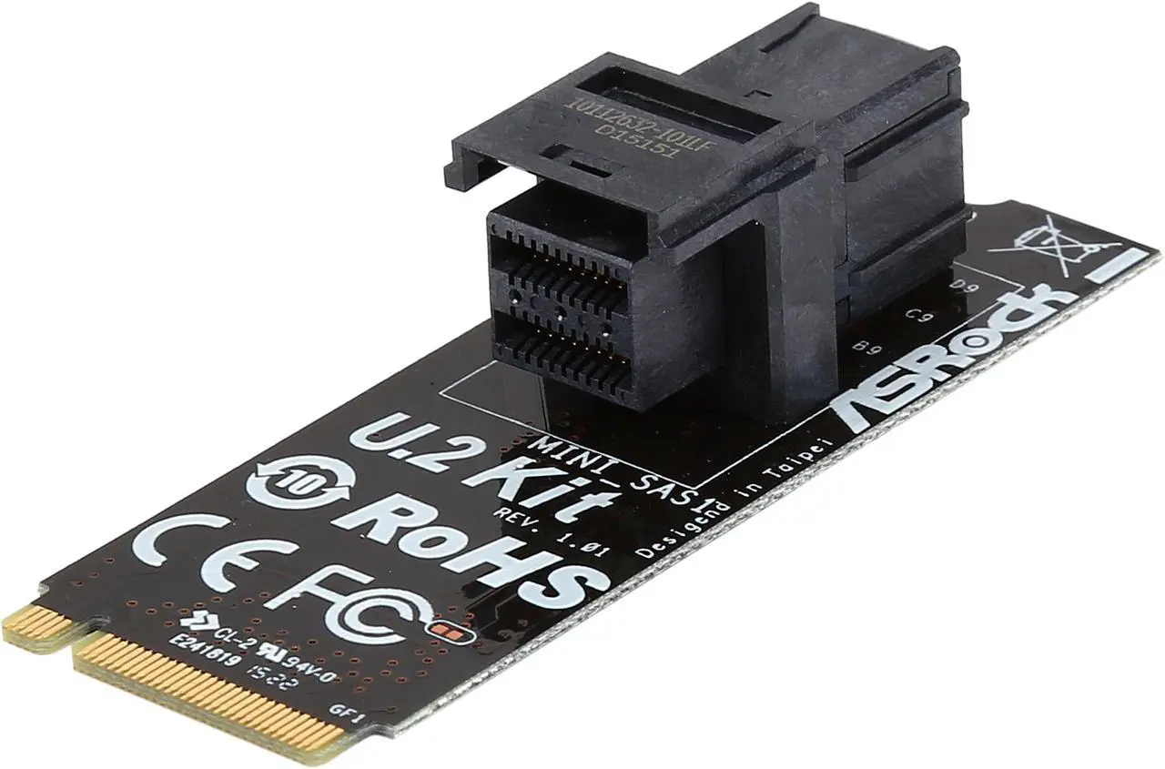 Main image of ASRock Model U.2 Kit M.2 to U.2 Add-on Card