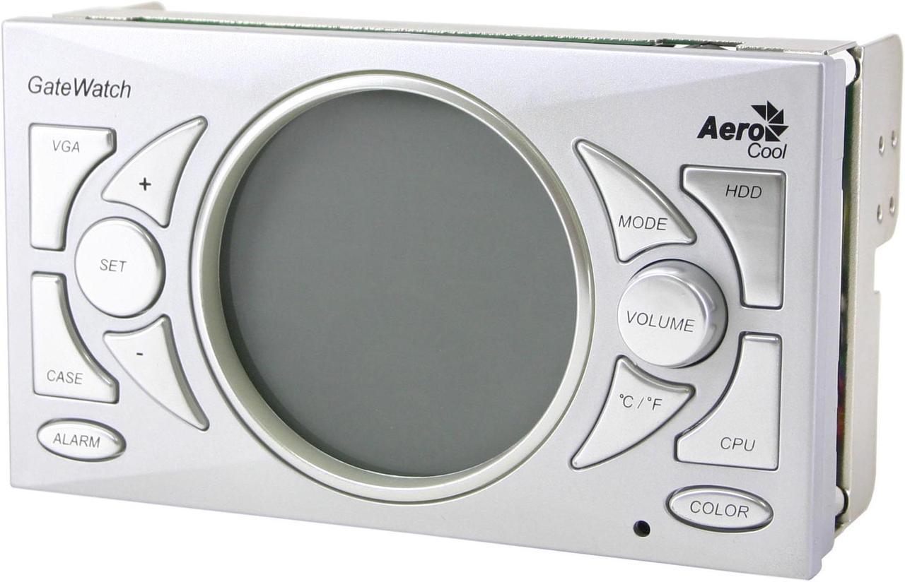 Main image of Silver GateWatch with LCD display