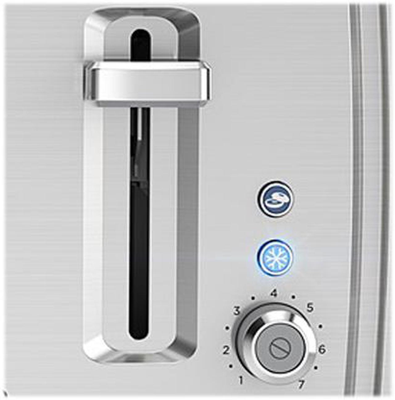 Alt view image 6 of 7 - Black+decker TR4900SSD 4 Slice Toaster, Stainless Steel (Silver)