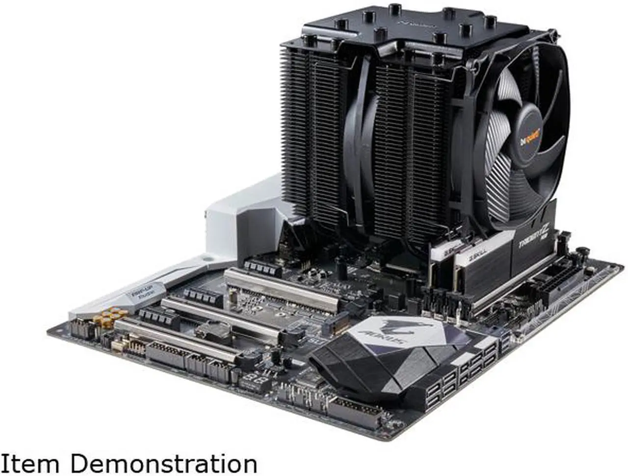 Alt view image 6 of 5 - be quiet! 250W TDP Dark Rock Pro 4 CPU Cooler with Silent Wings - PWM Fan - 135 mm LGA 1700 Compatible