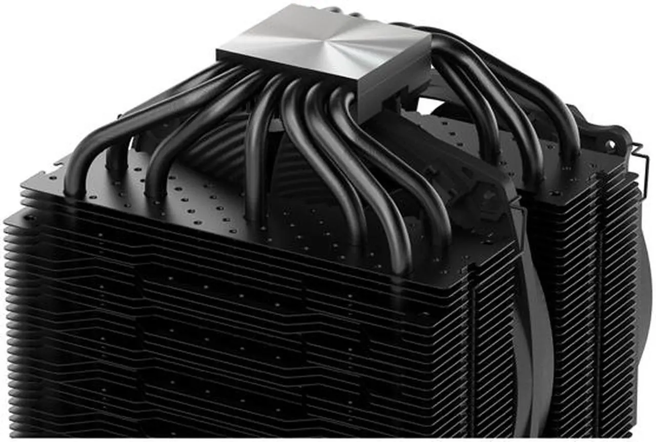 Alt view image 4 of 5 - be quiet! 250W TDP Dark Rock Pro 4 CPU Cooler with Silent Wings - PWM Fan - 135 mm LGA 1700 Compatible