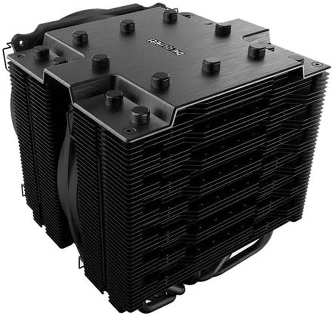 Alt view image 5 of 5 - be quiet! 250W TDP Dark Rock Pro 4 CPU Cooler with Silent Wings - PWM Fan - 135 mm LGA 1700 Compatible
