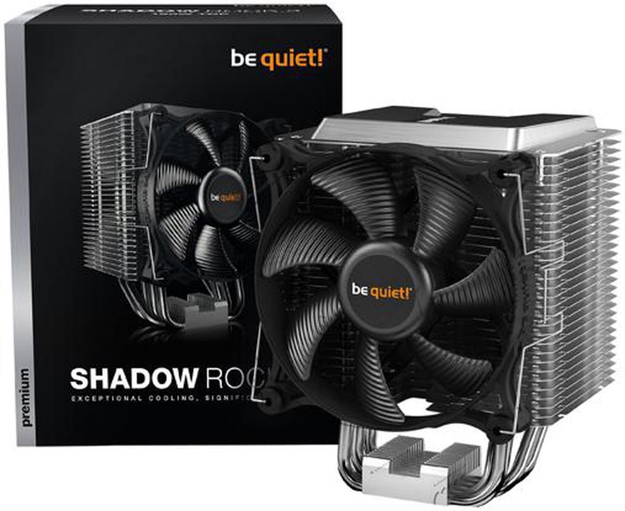 Alt view image 9 of 14 - be quiet! Shadow Rock 3 CPU Air Cooler | 190W TDP | LGA 1700 1200 2066 1150 1151 1155 2011(-3) Square ILM Compatible | Intel and AMD 4/5 Support | Low Noise Cooler | Silver/Black Design | BK004