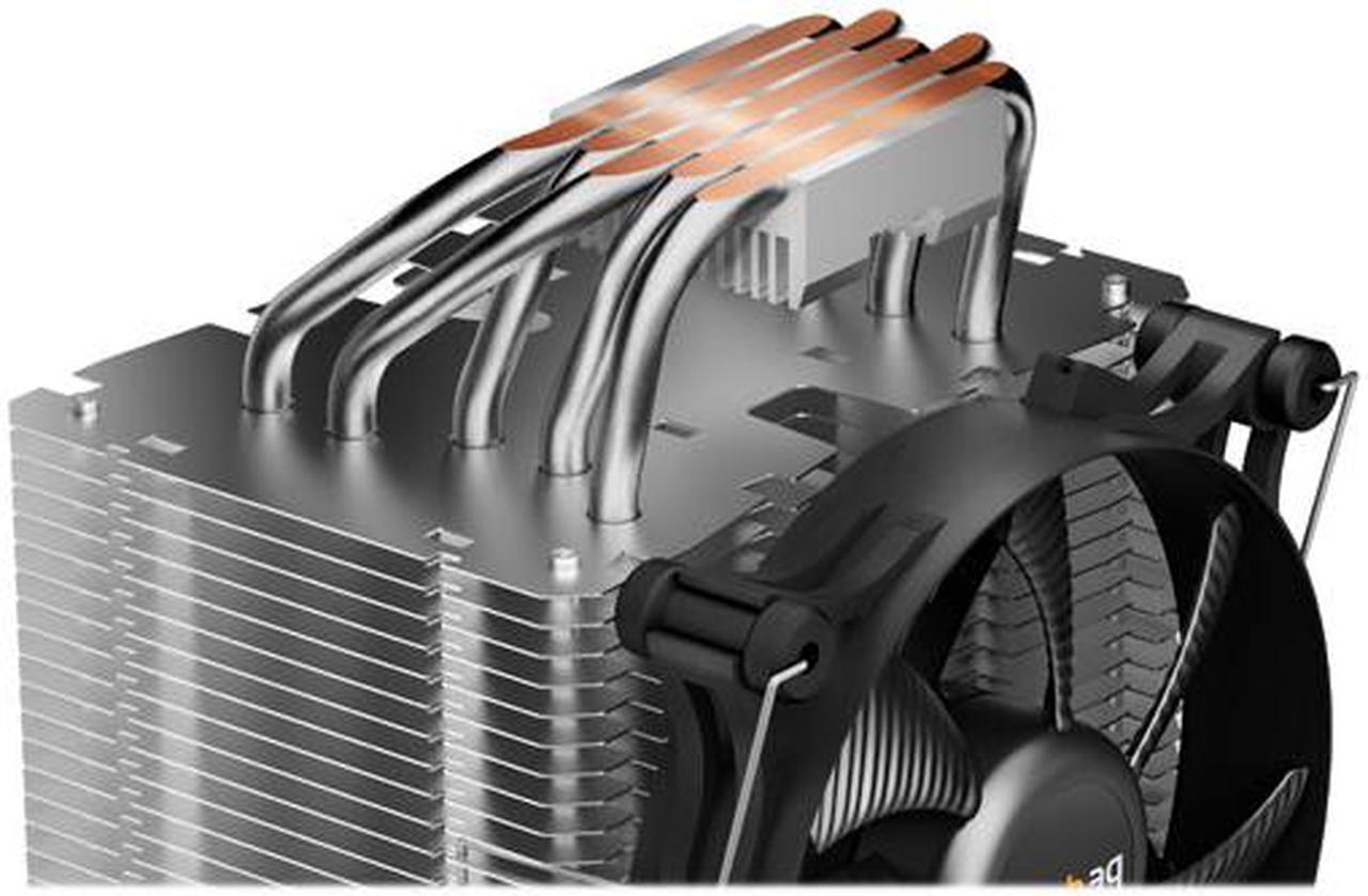 Alt view image 14 of 14 - be quiet! Shadow Rock 3 CPU Air Cooler | 190W TDP | LGA 1700 1200 2066 1150 1151 1155 2011(-3) Square ILM Compatible | Intel and AMD 4/5 Support | Low Noise Cooler | Silver/Black Design | BK004