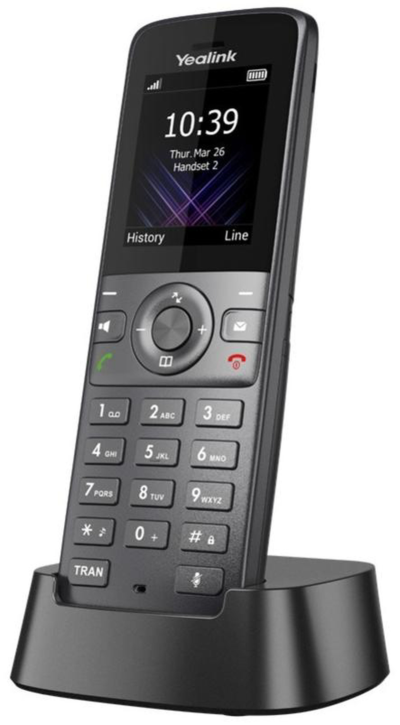 Open Box: Yealink W73H Handset, Cordless - DECT - 100 Phone Book/Directory Memory - 1.8" Screen Size - Headset Port - 1 Day Battery Talk Time - Newegg.com - Open Box condition - Image 4