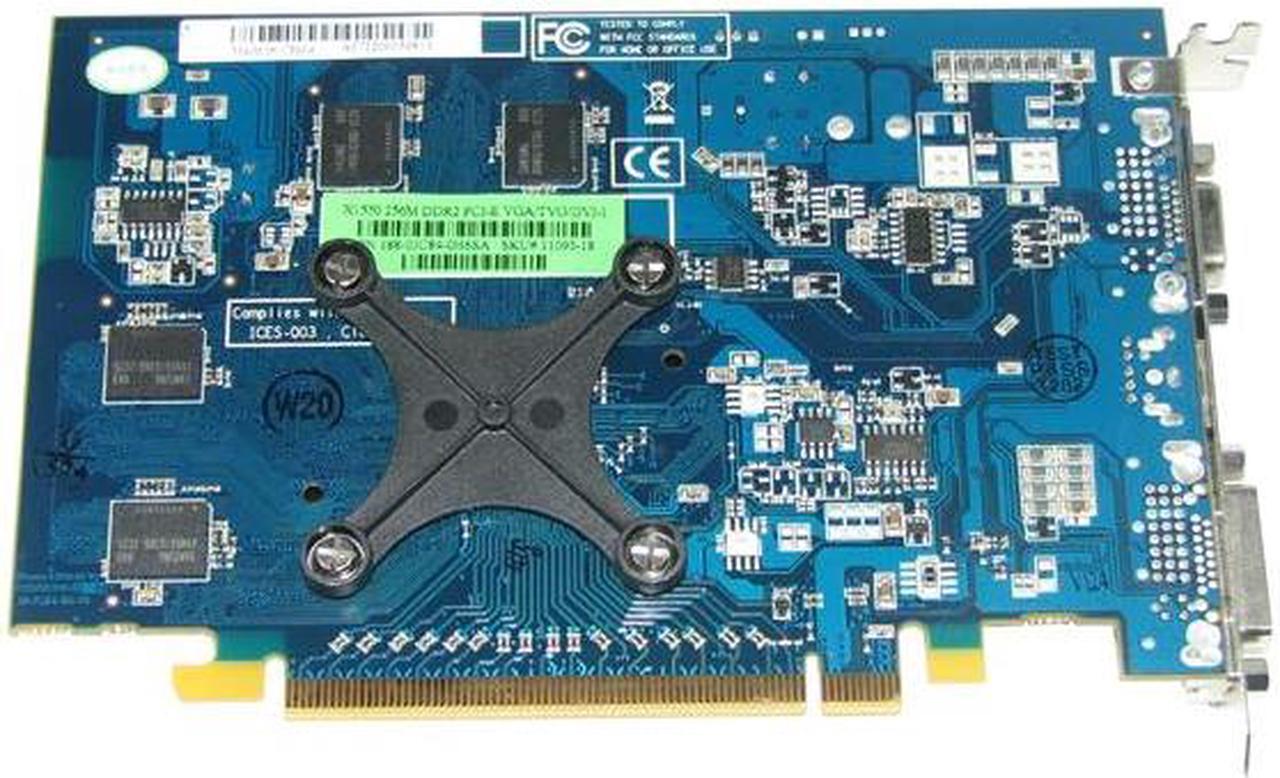 Alt view image 3 of 5 - SAPPHIRE Radeon X1550 256MB GDDR2 PCI Express x16 Graphics Card 100172L