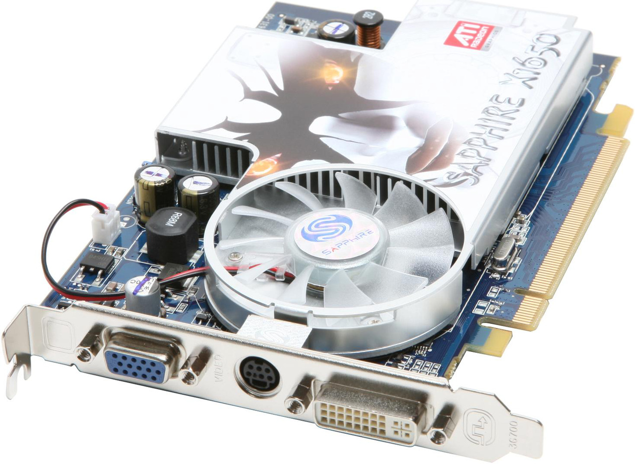 SAPPHIRE Radeon X1650 Graphics Card 100195L - Newegg.com