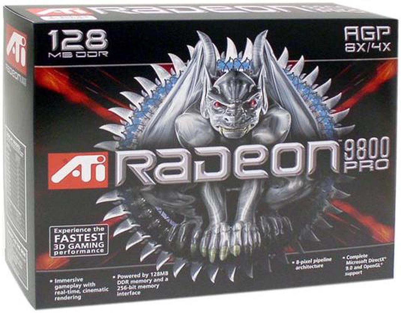 Alt view image 5 of 5 - ATI Radeon 9800PRO 128MB DDR AGP 4X/8X Graphics Card 100-435002